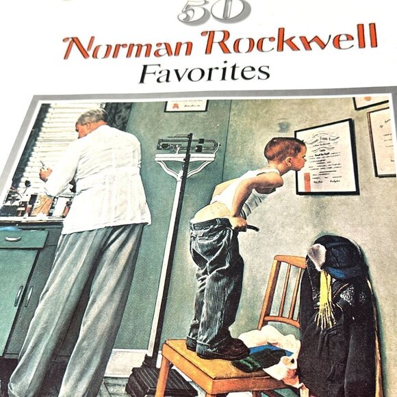 50 norman rockwell favorites Oversized Poster Book Fine Art JFK Famous - Picture 4 of 8